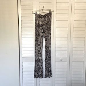 Cherish 70s Inspired Flare Leg Pants